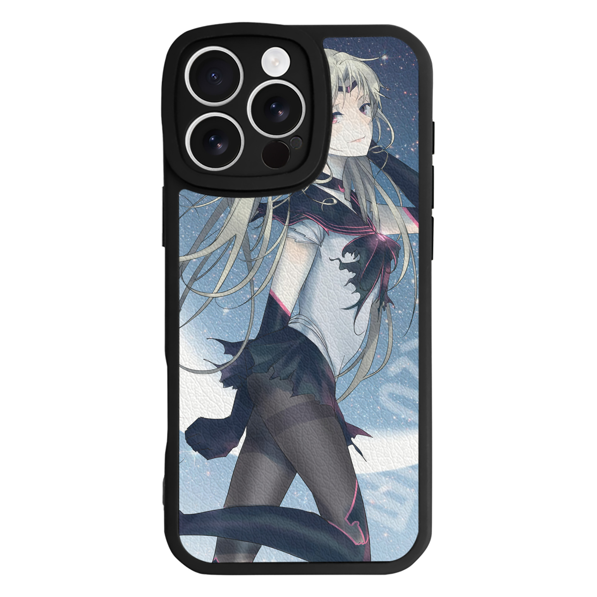 （画像用） 美少女戦士セーラームーン Sailor Moon 【iPhone 16シリーズ対応】シリコンスマホケース（レザー調） 材質：シリコン